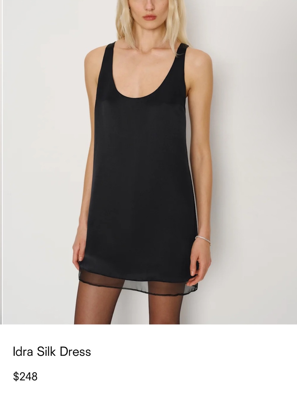 Reformation Idra Silk Dress